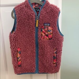 NWOT Patagonia Girls Fleece Vest